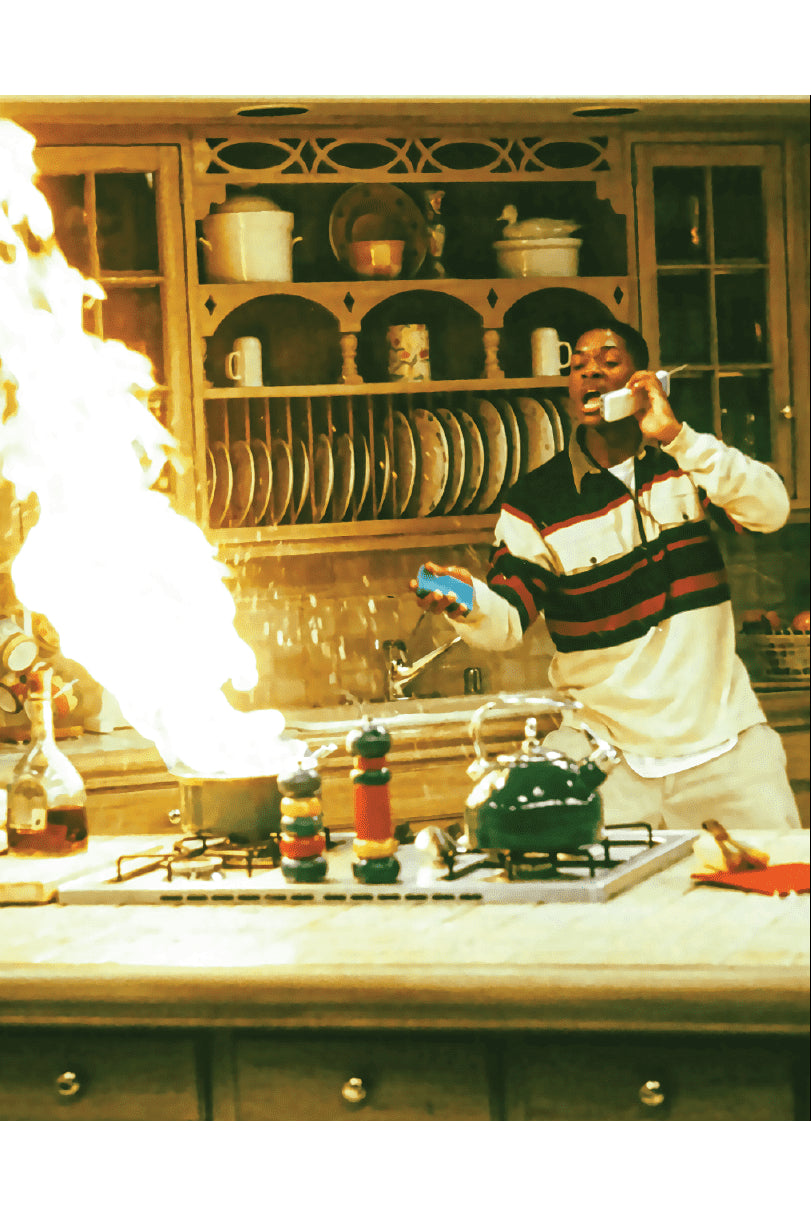 SOMETHINGS BURNING POSTER - PosterFi