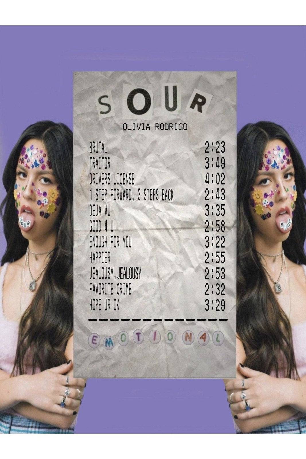 SOUR RECEIPT POSTER - PosterFi