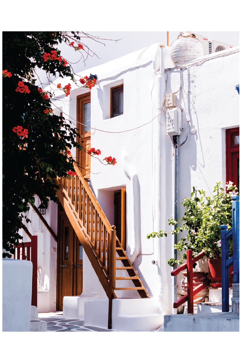 STAIRWAY TO GREECE POSTER - PosterFi