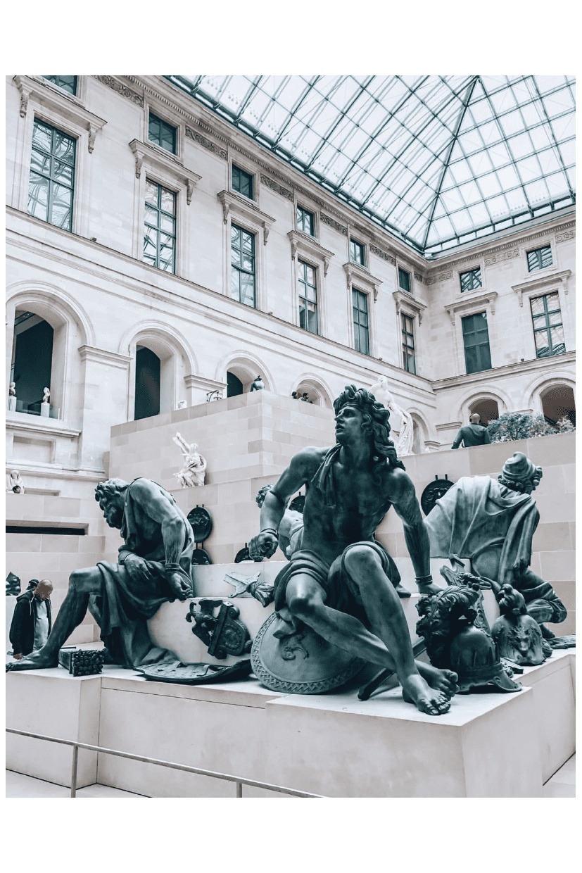 STATUE MEN POSTER - PosterFi