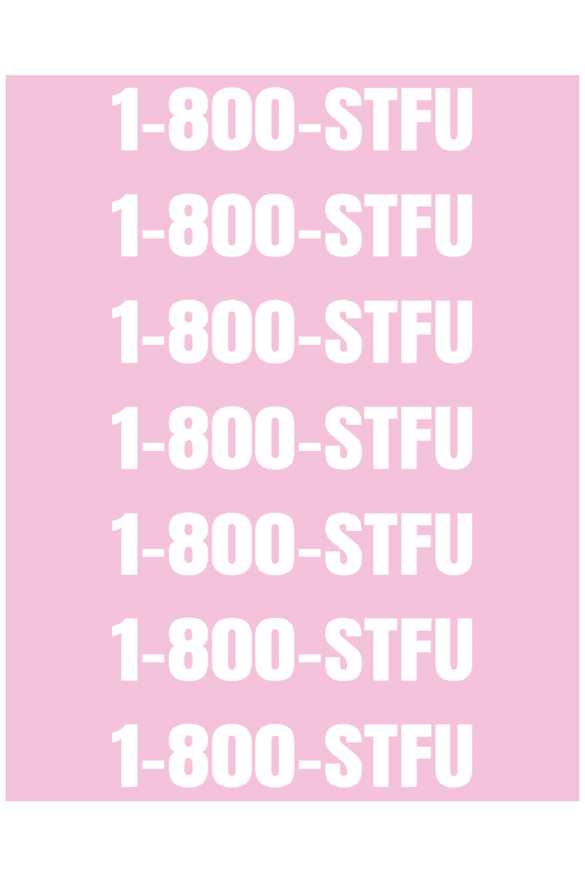 STFU800 POSTER - PosterFi
