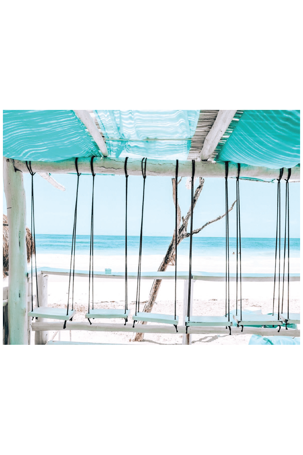 SWING BEACH POSTER - PosterFi