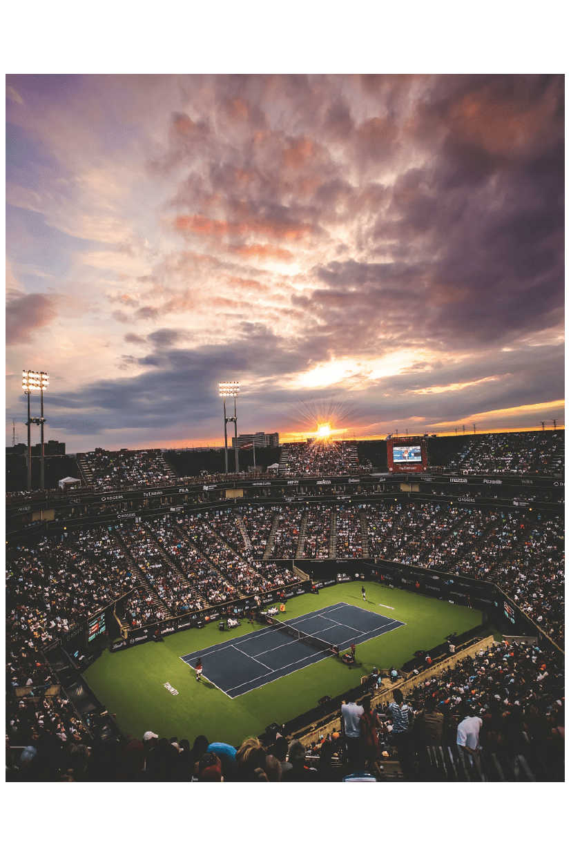 TENNIS MATCH POSTER - PosterFi