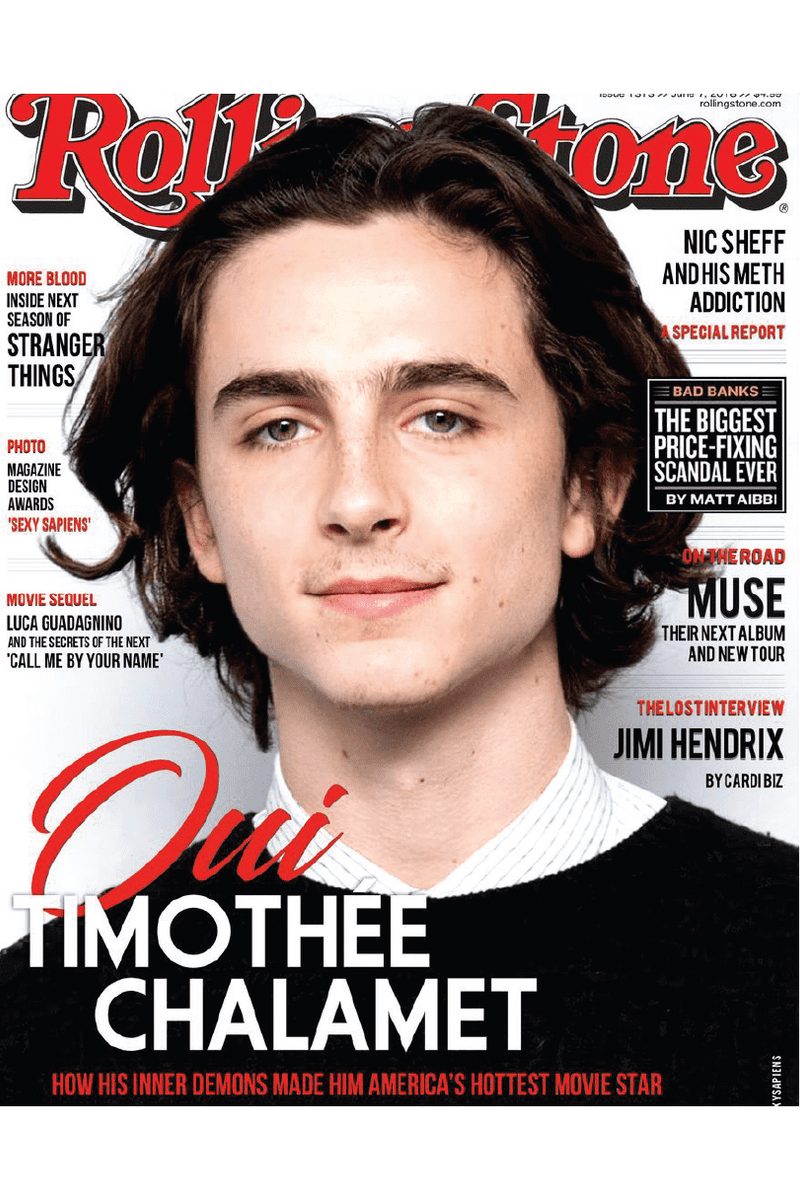 Timothée Chalamet 『TIME』表紙ポスター timothy-chalamet-poster-