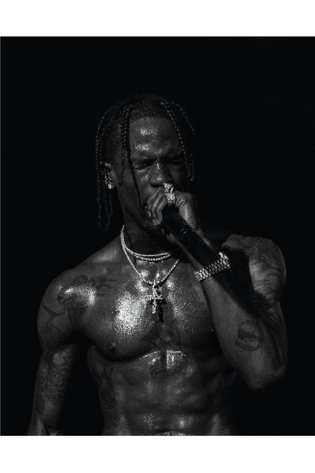 TRAVIS PERFORMER POSTER - PosterFi