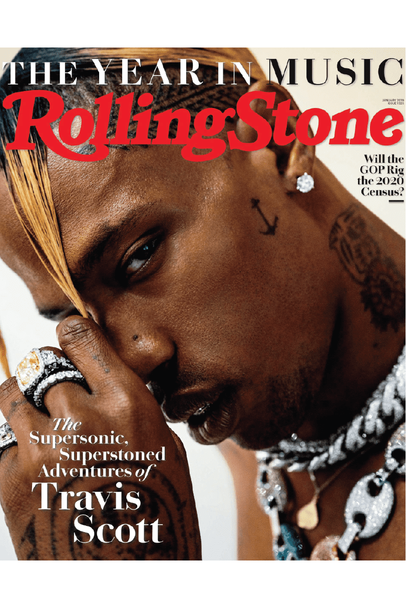 TRAVIS ROLLING STONE POSTER - PosterFi