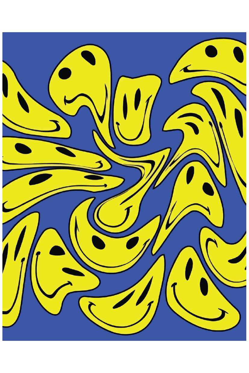 TRIPPY SMILE POSTER - PosterFi