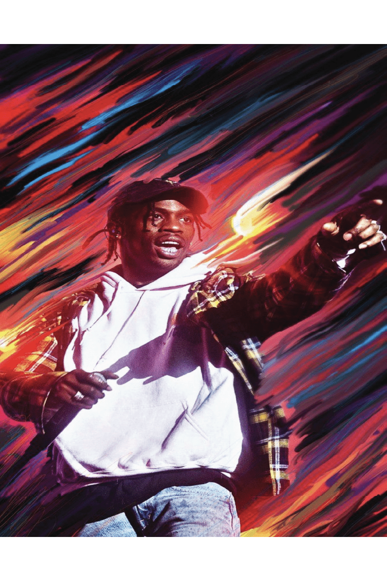 TRIPPY TRAV POSTER - PosterFi