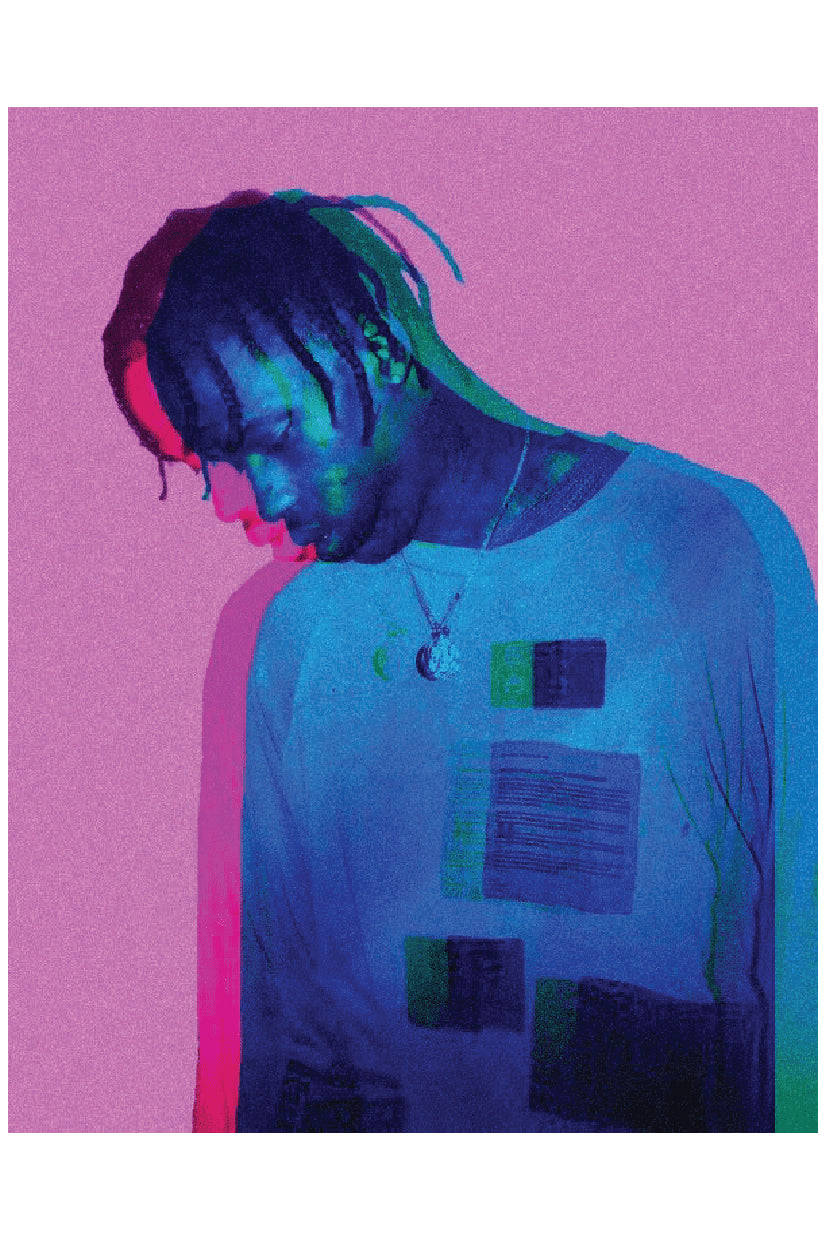 TRIPPY TRAVIS POSTER - PosterFi