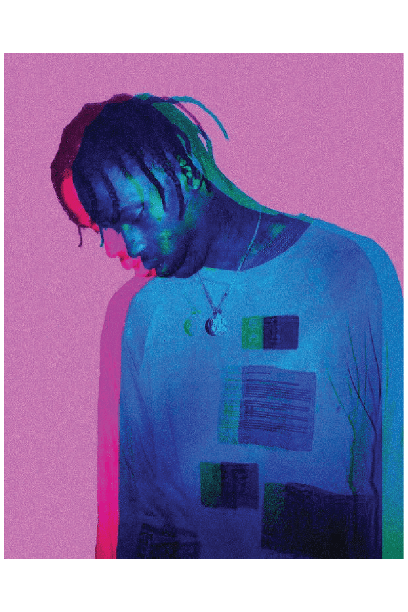 TRIPPY TRAVIS POSTER - PosterFi