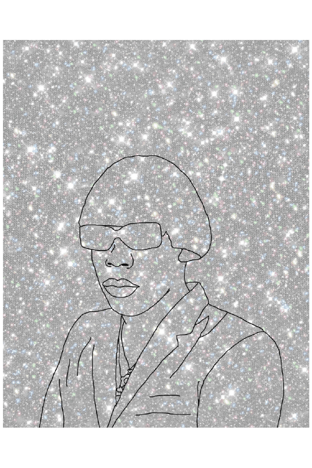 TYLER OUTLINE POSTER - PosterFi