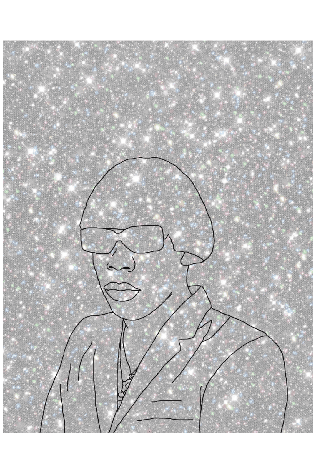 TYLER OUTLINE POSTER - PosterFi