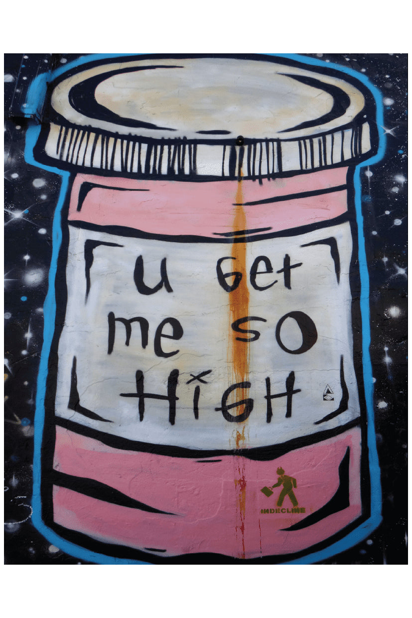 U GET ME HIGH POSTER - PosterFi