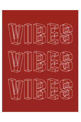 VIBES VIBES POSTER - PosterFi