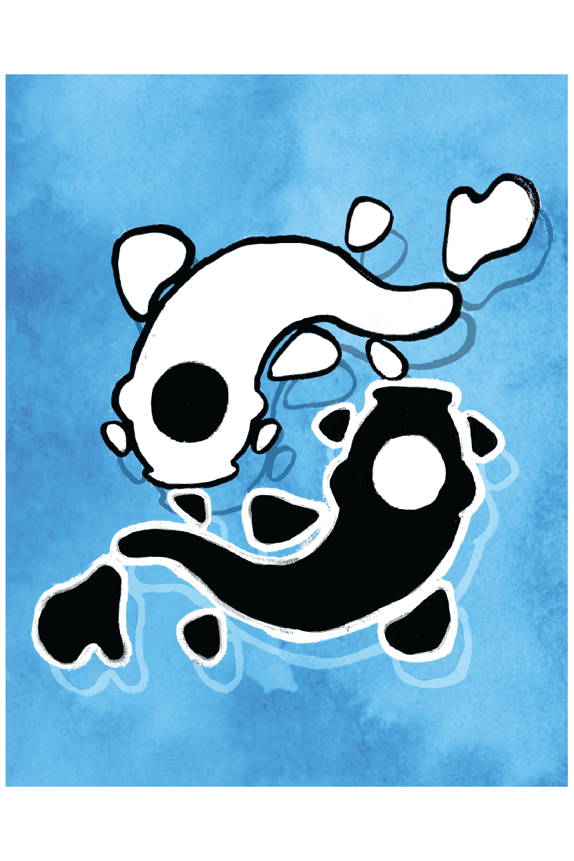 YANG FISH POSTER - PosterFi