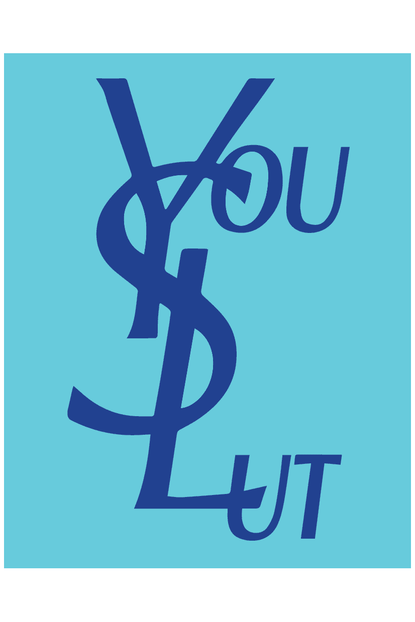 YOU SLUT POSTER BLUE - PosterFi