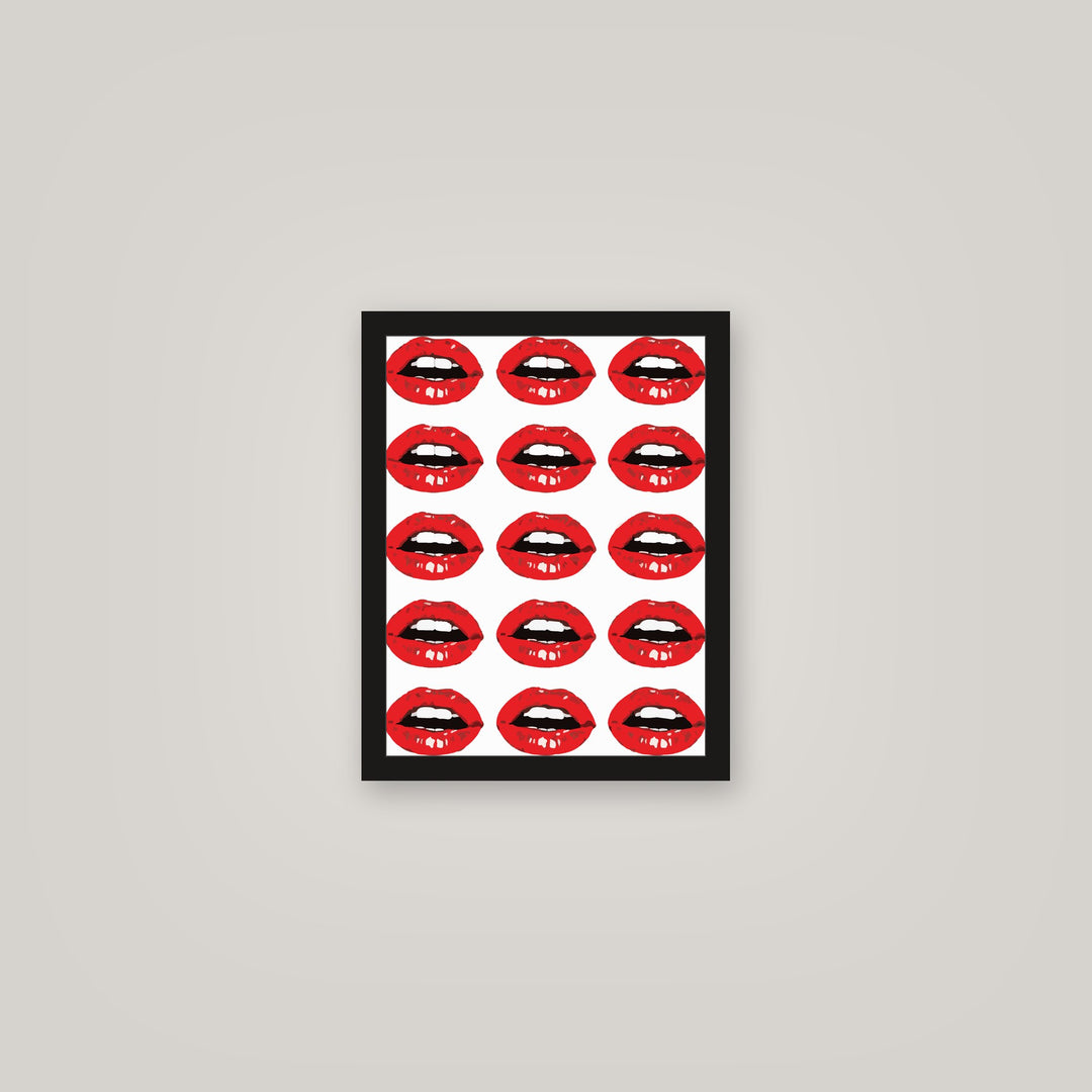 [auto-mockup] 15 LIPS POSTER - 11 x 14 in.