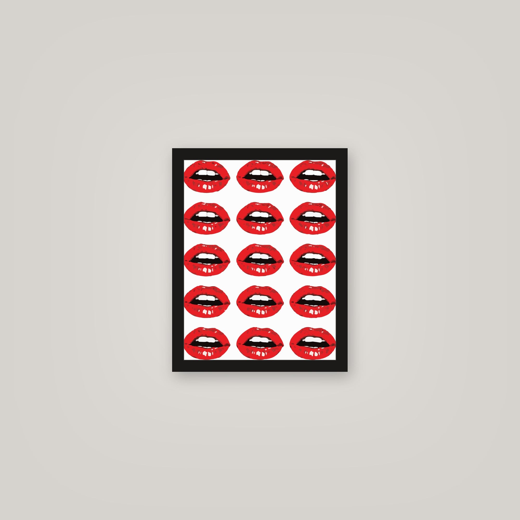 [auto-mockup] 15 LIPS POSTER - 11 x 14 in.