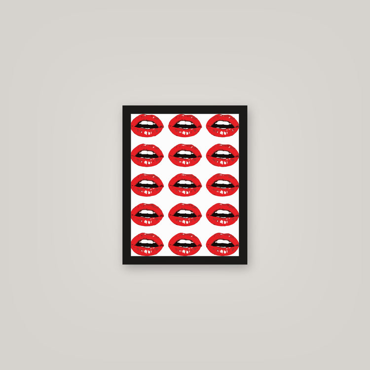 [auto-mockup] 15 LIPS POSTER - 11 x 14 in.