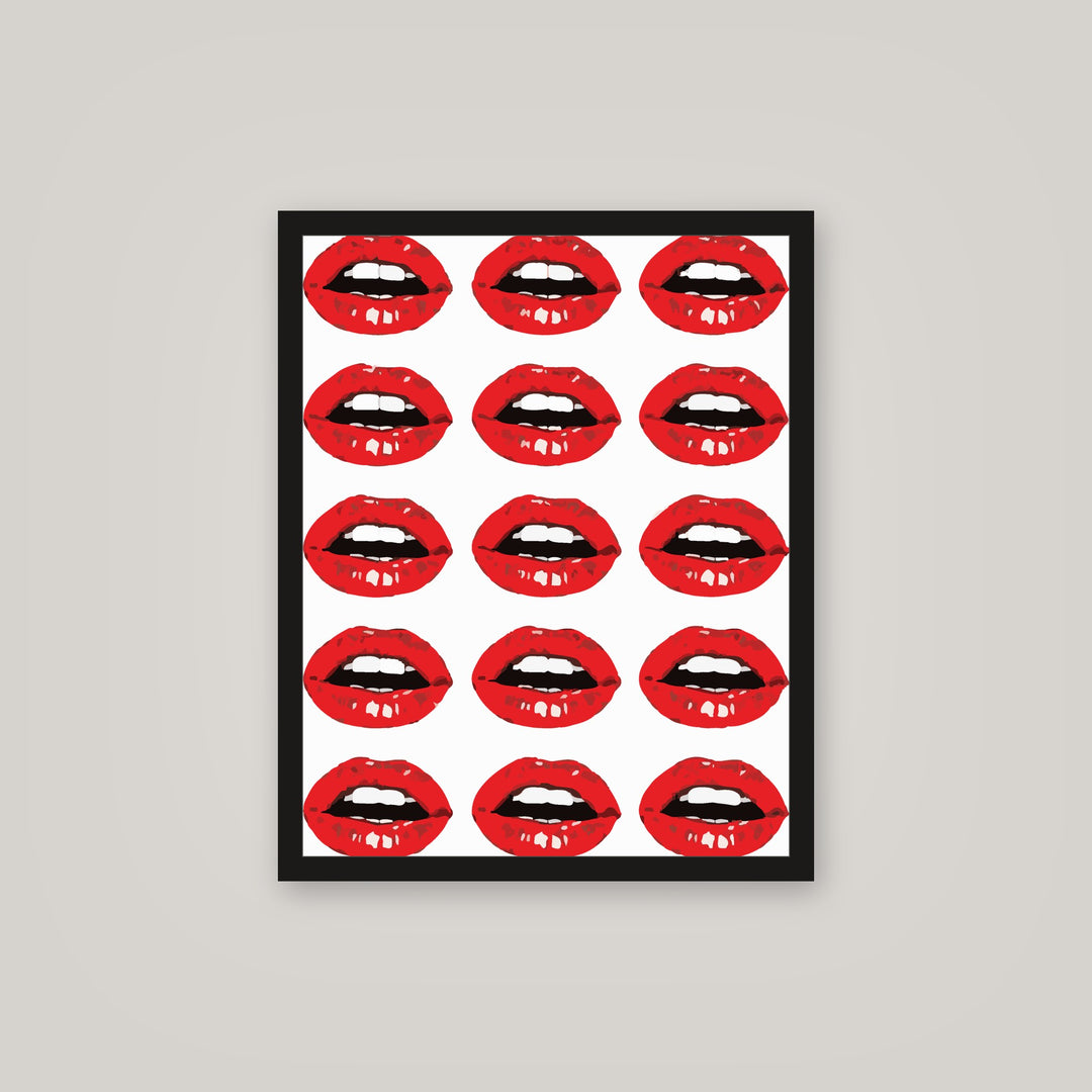 [auto-mockup] 15 LIPS POSTER - 16 x 20 in.