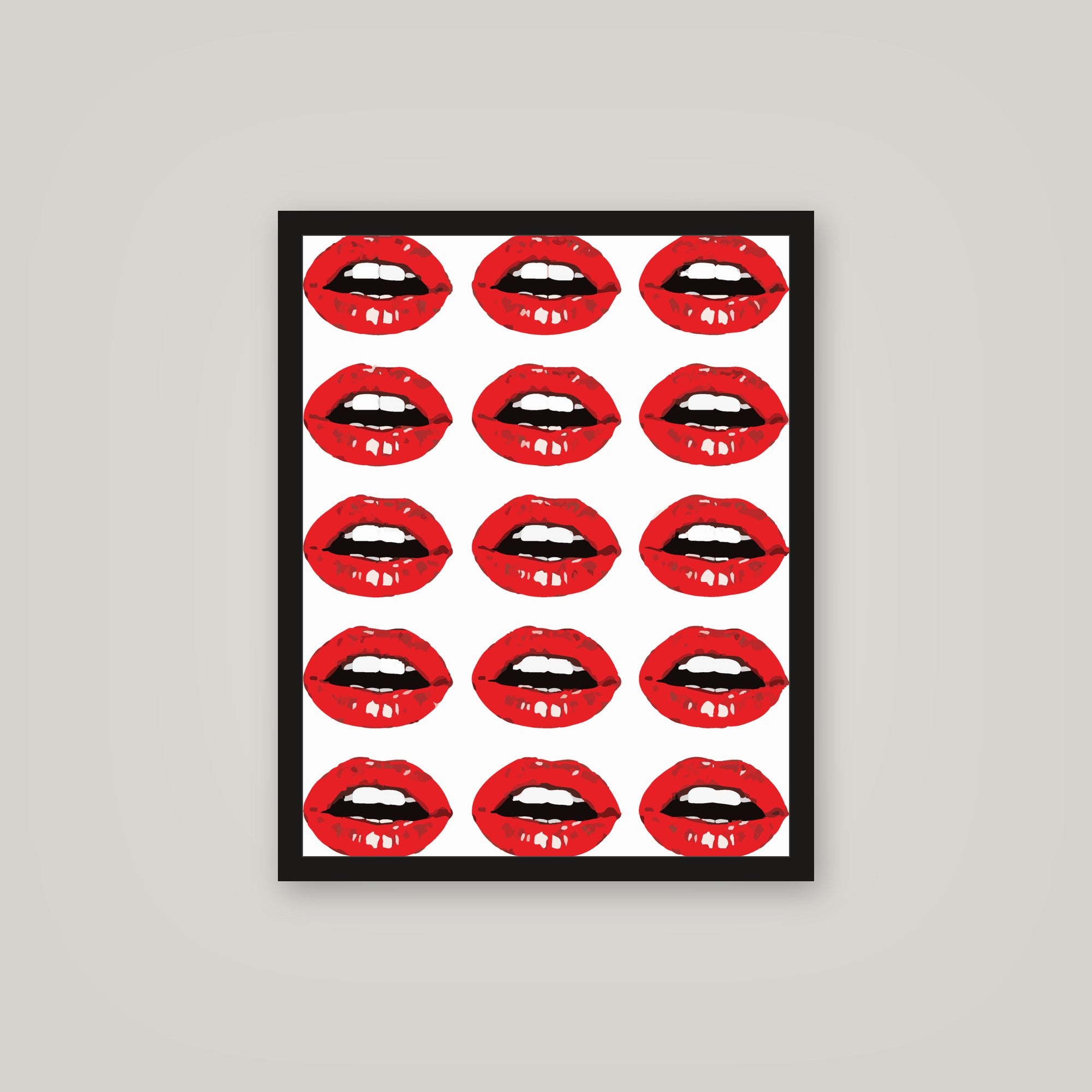 [auto-mockup] 15 LIPS POSTER - 16 x 20 in.