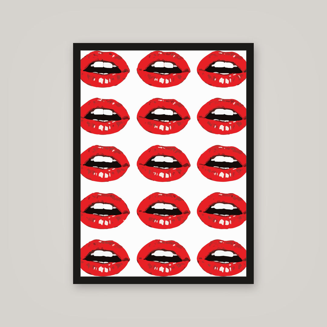 [auto-mockup] 15 LIPS POSTER - 18 x 24 in.
