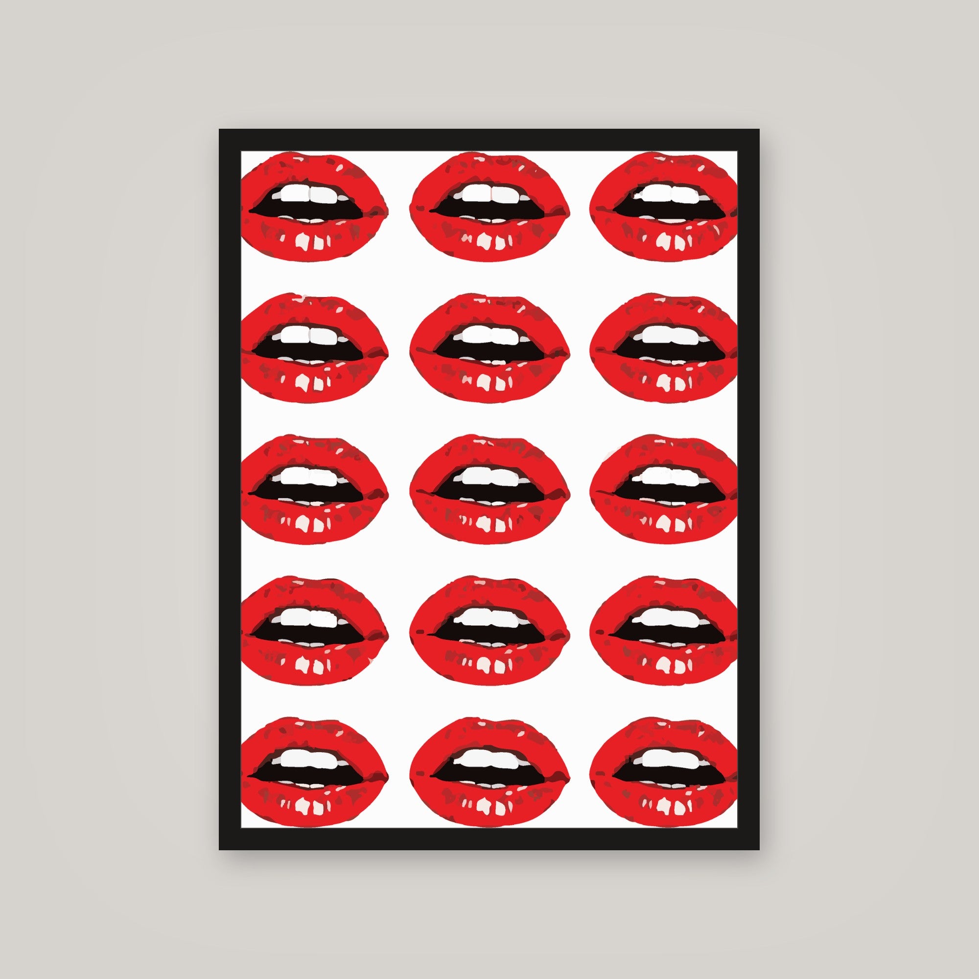[auto-mockup] 15 LIPS POSTER - 18 x 24 in.
