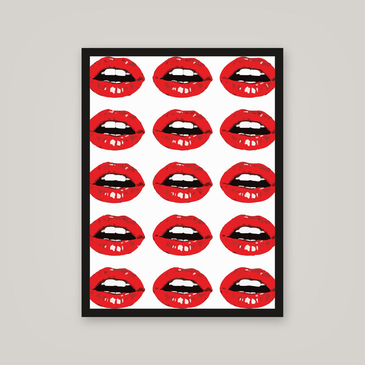 [auto-mockup] 15 LIPS POSTER - 18 x 24 in.