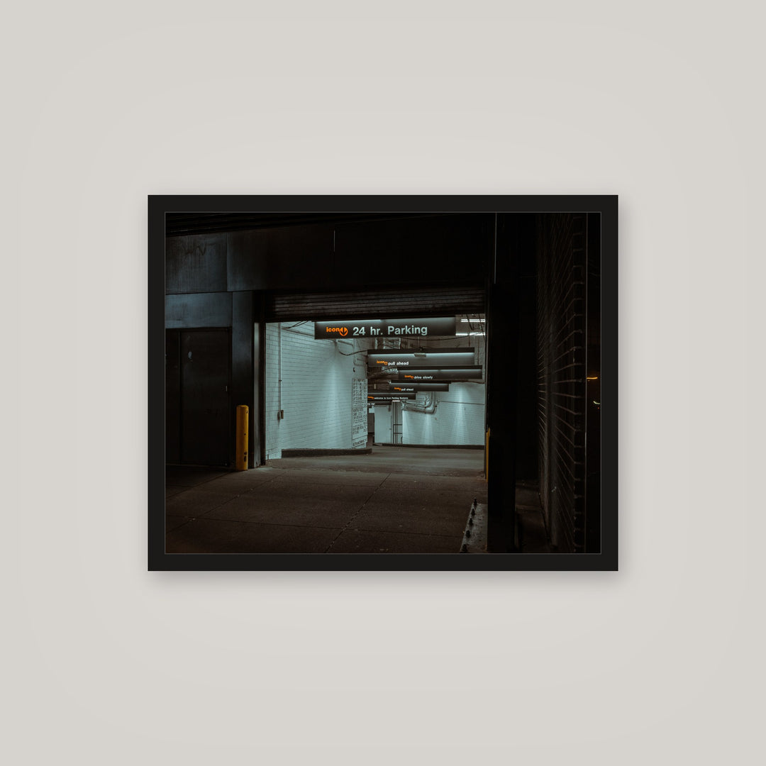 [auto-mockup] 24HR ICON PARKING POSTER - 16 x 20in.