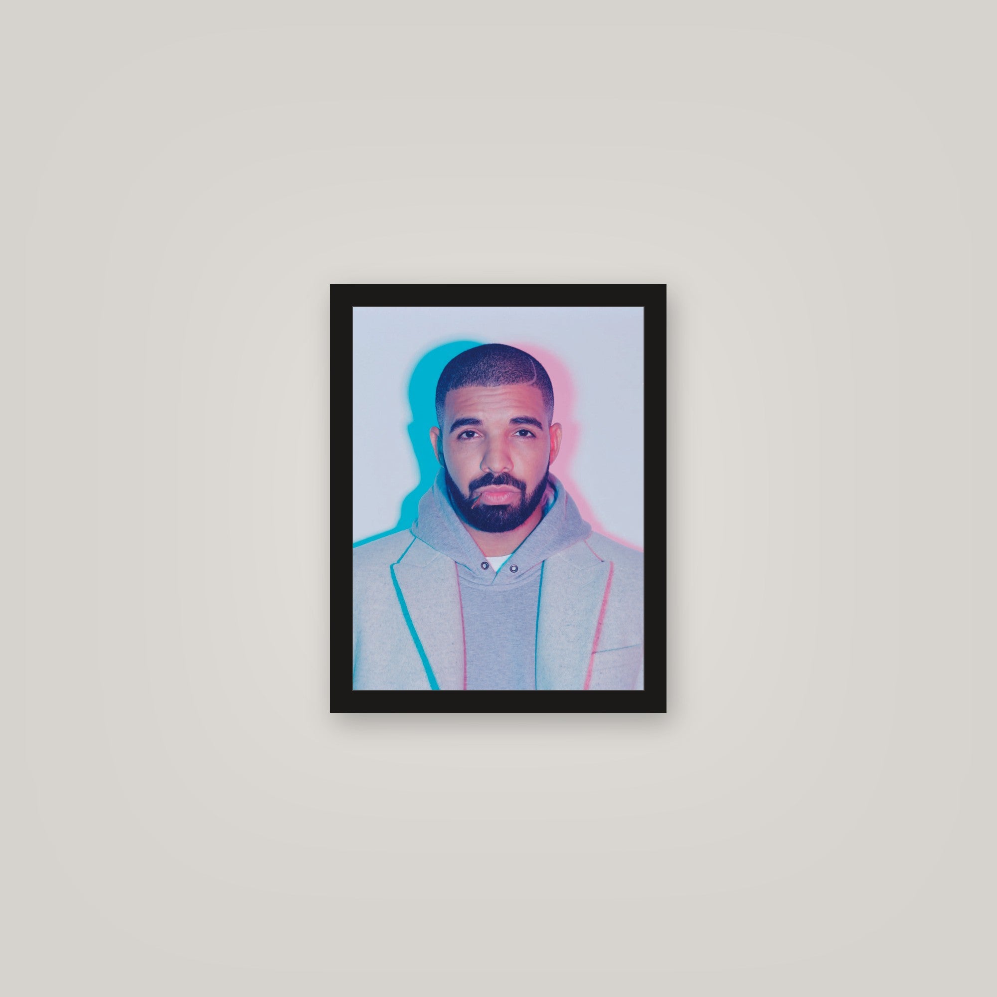 [auto-mockup] 3D DRAKE POSTER - 11 x 14in.
