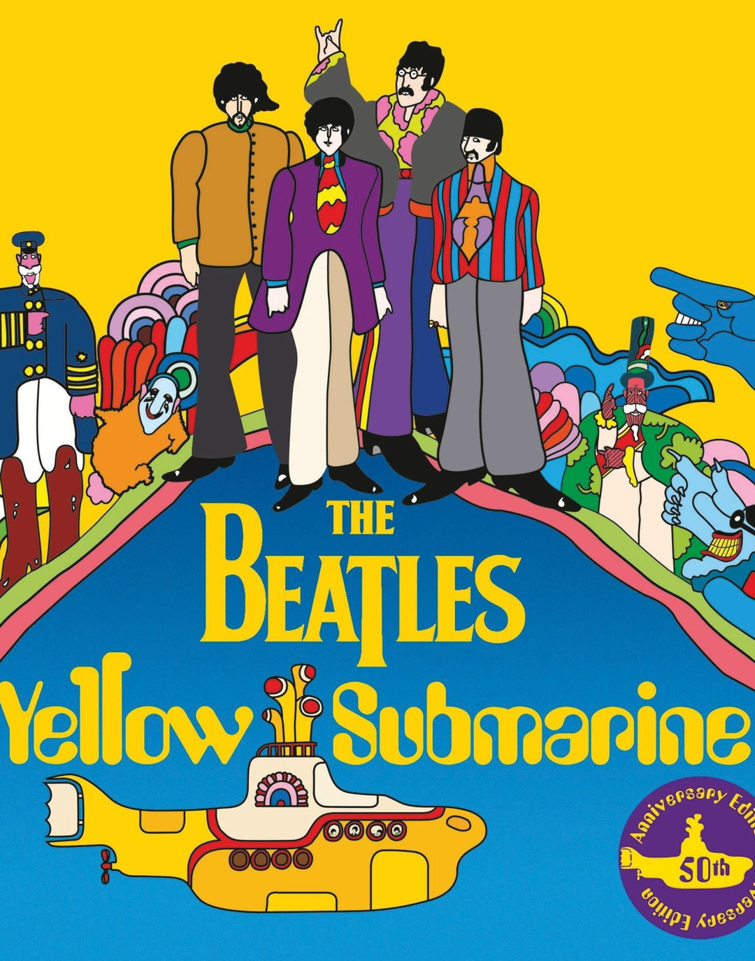 BEATLES YELLOW SUB POSTER - PosterFi