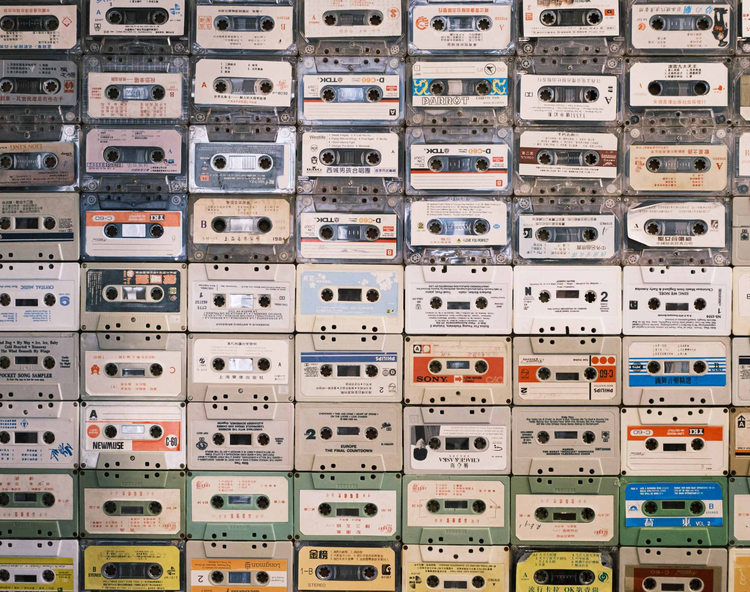 CASSETTE TAPES POSTER - PosterFi