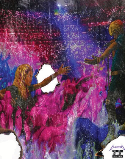 LUV IS RAGE COVER POSTER - PosterFi