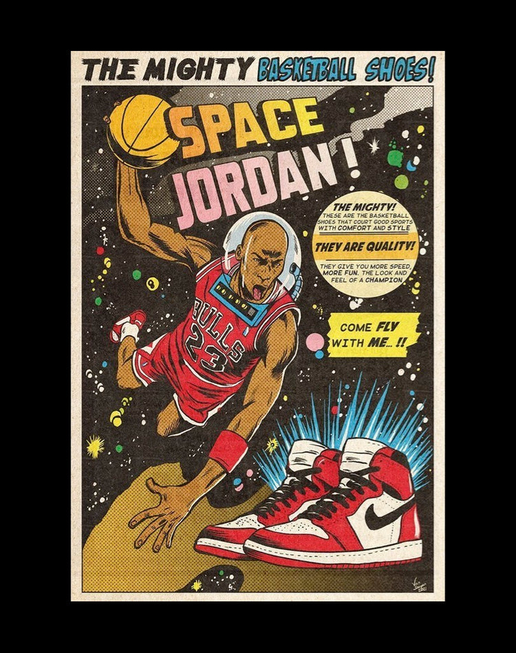 SPACE JORDAN POSTER - PosterFi