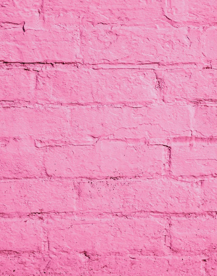 PINK BRICK POSTER - PosterFi