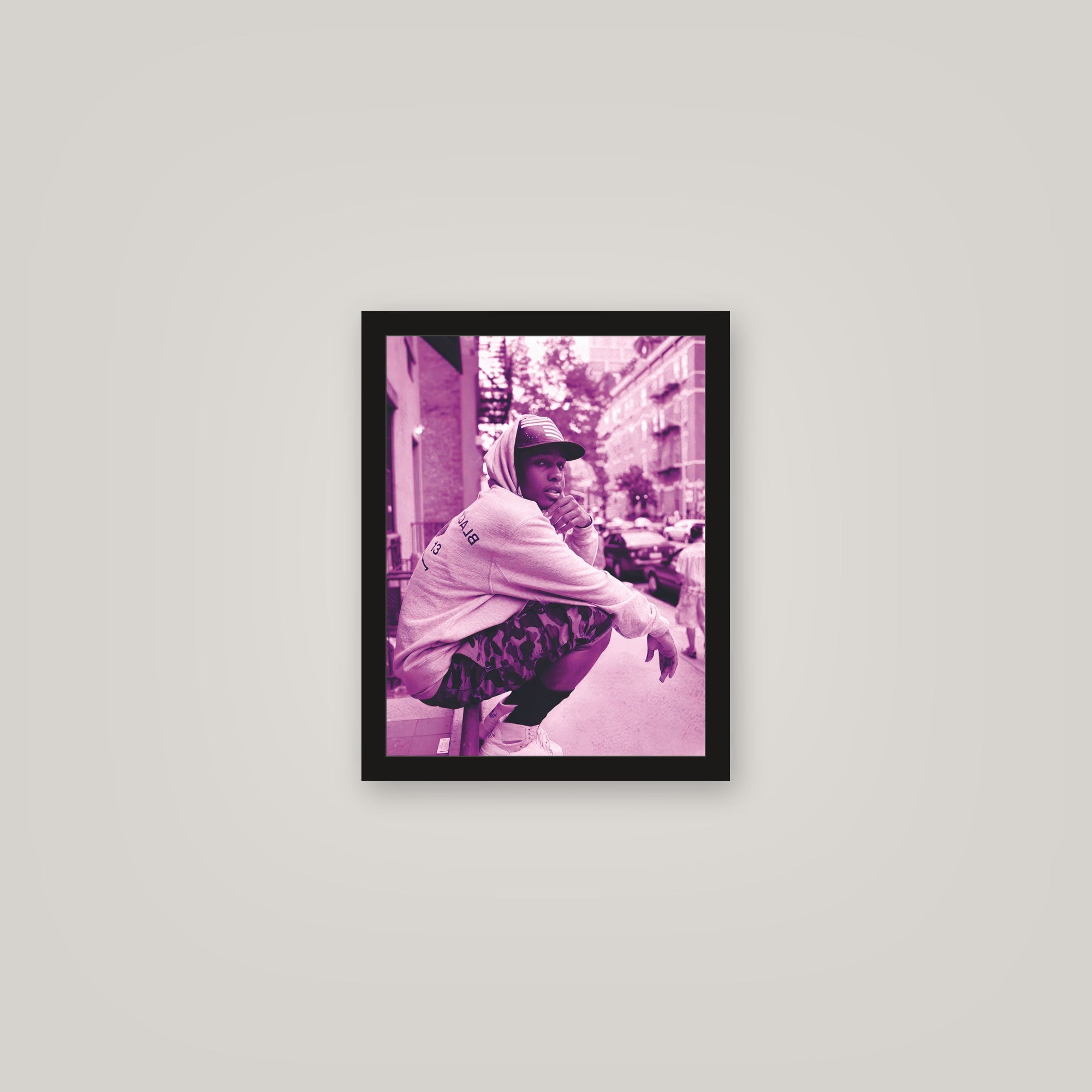 [auto-mockup] A$AP PURPLE POSTER - 11 x 14in.