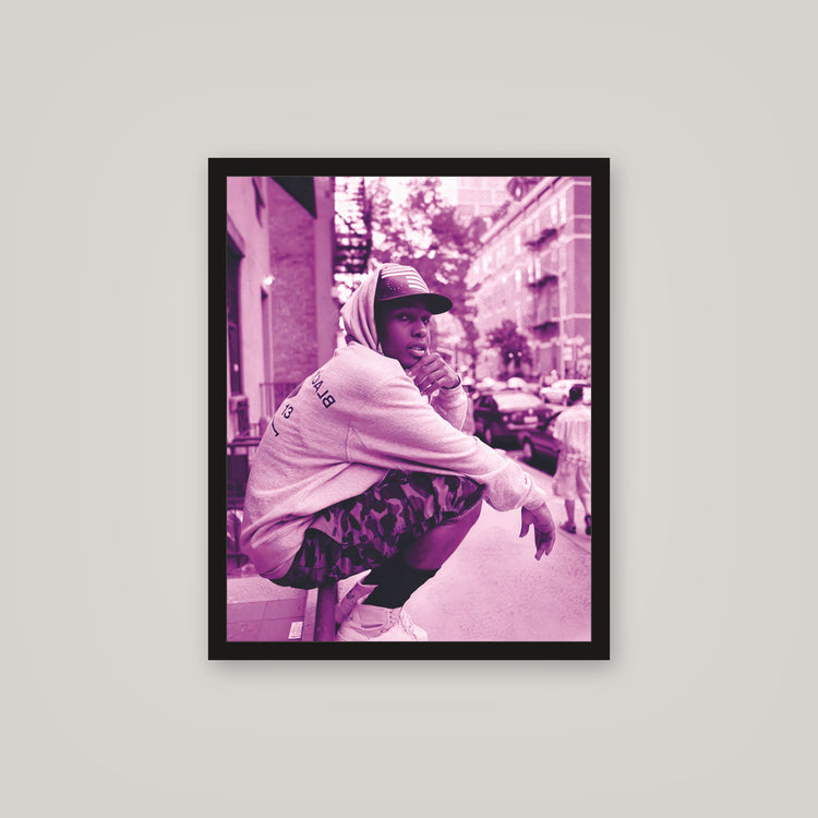[auto-mockup] A$AP PURPLE POSTER - 16 x 20in.
