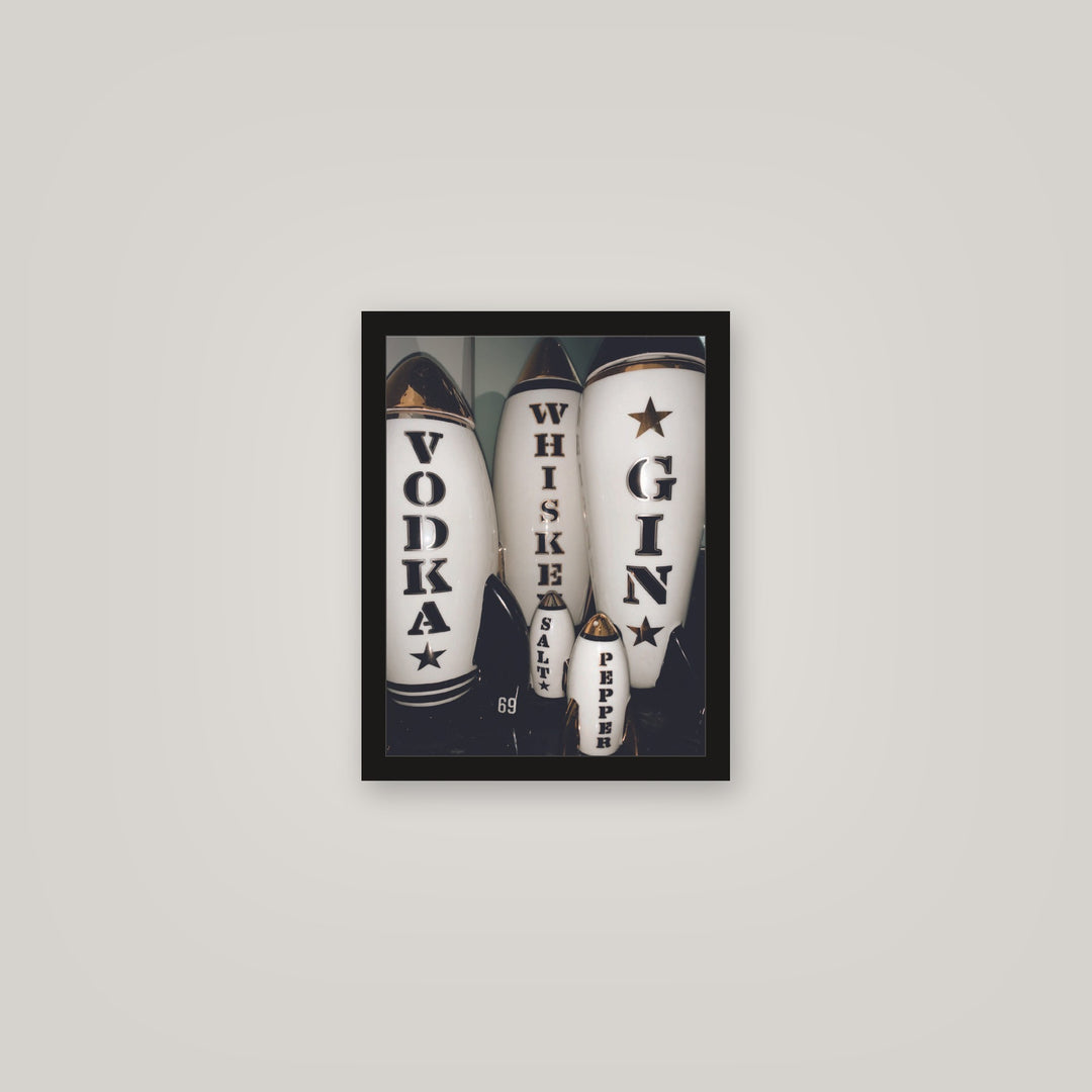 [auto-mockup] ALCOHOL BULLETS POSTER - 11 x 14in.