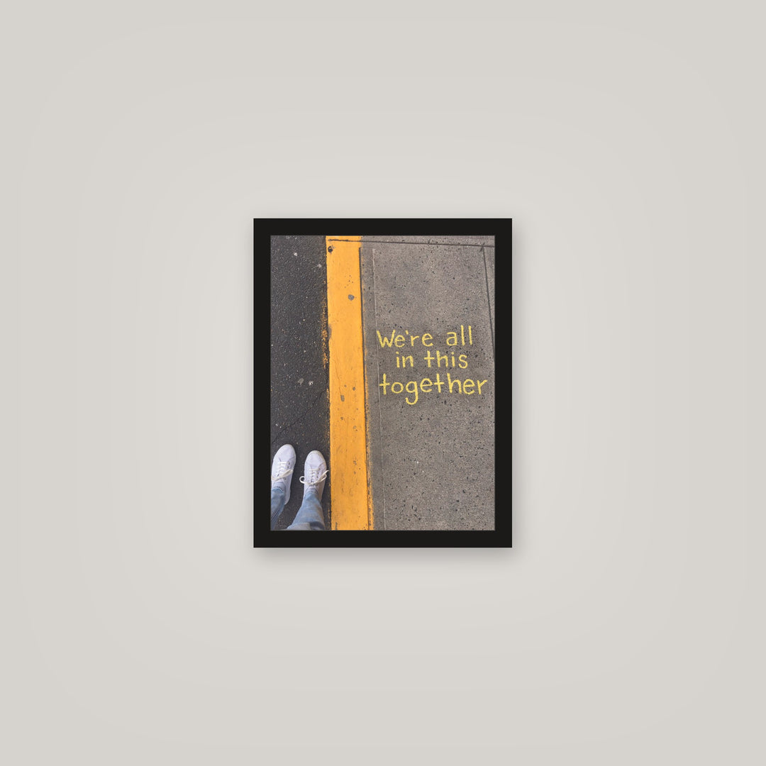 [auto-mockup] ALL IN TOGETHER POSTER - 11 x 14in.