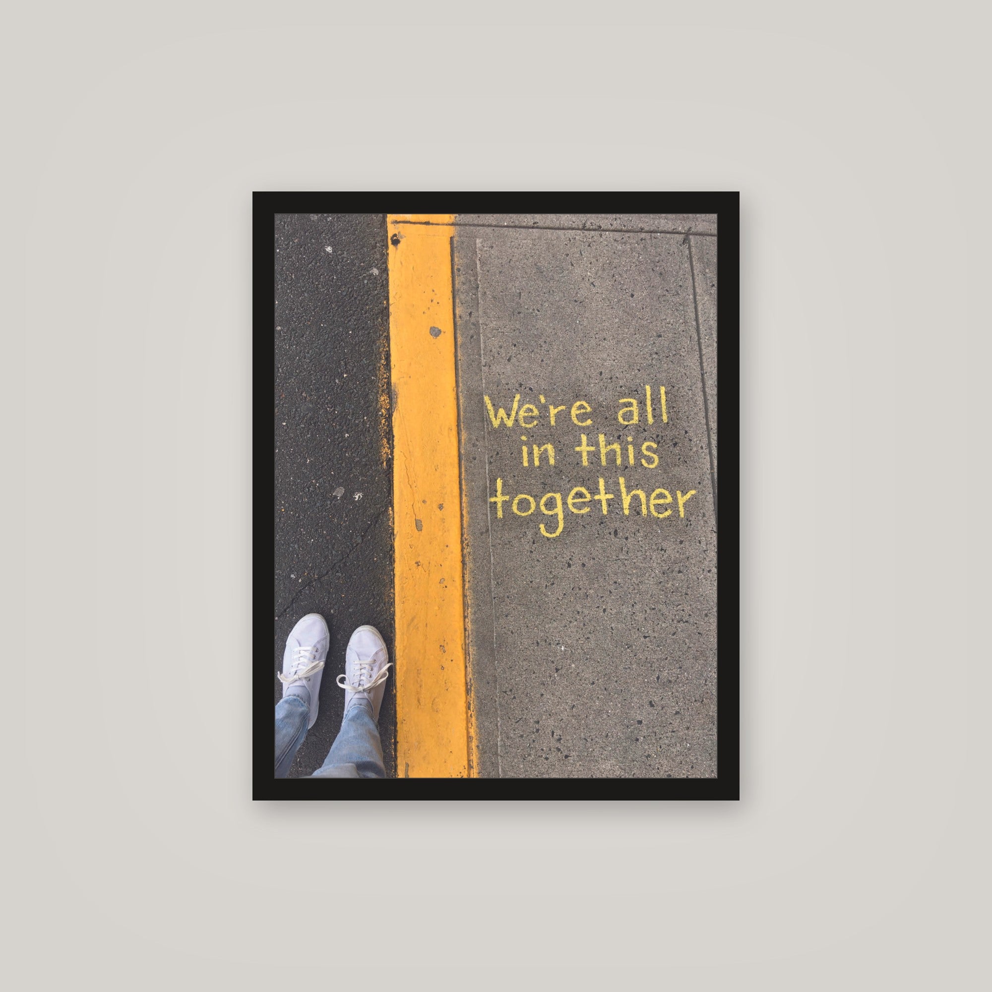 [auto-mockup] ALL IN TOGETHER POSTER - 16 x 20in.