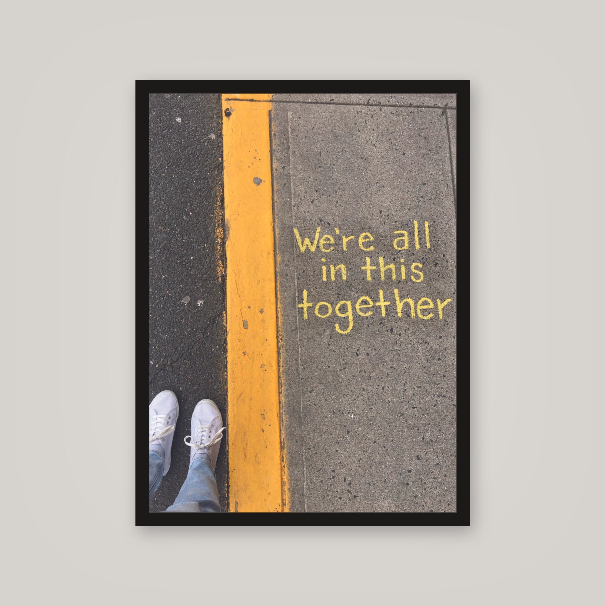 [auto-mockup] ALL IN TOGETHER POSTER - 18 x 24in.