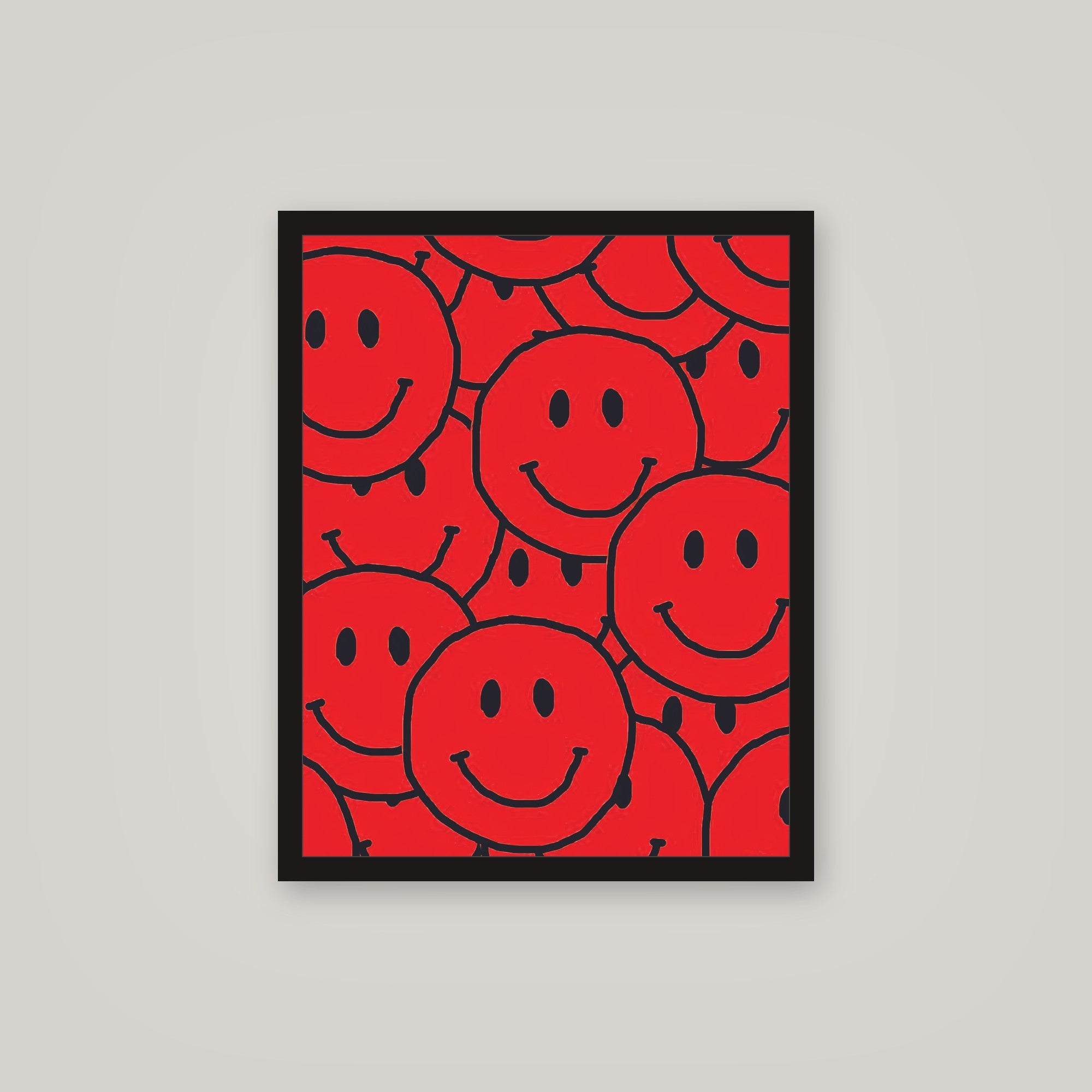 [auto-mockup] ALL SMILES POSTER IN MULTIPLE COLORS - 16 x 20in.