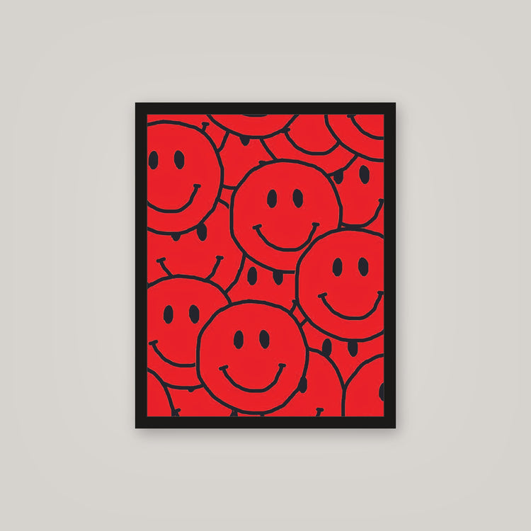 [auto-mockup] ALL SMILES POSTER IN MULTIPLE COLORS - 16 x 20in.