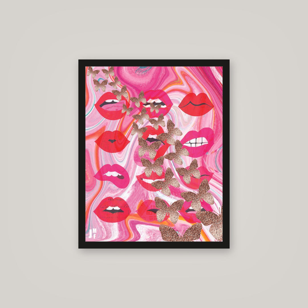 [auto-mockup] ALL THE LIPS POSTER - 16 x 20in.