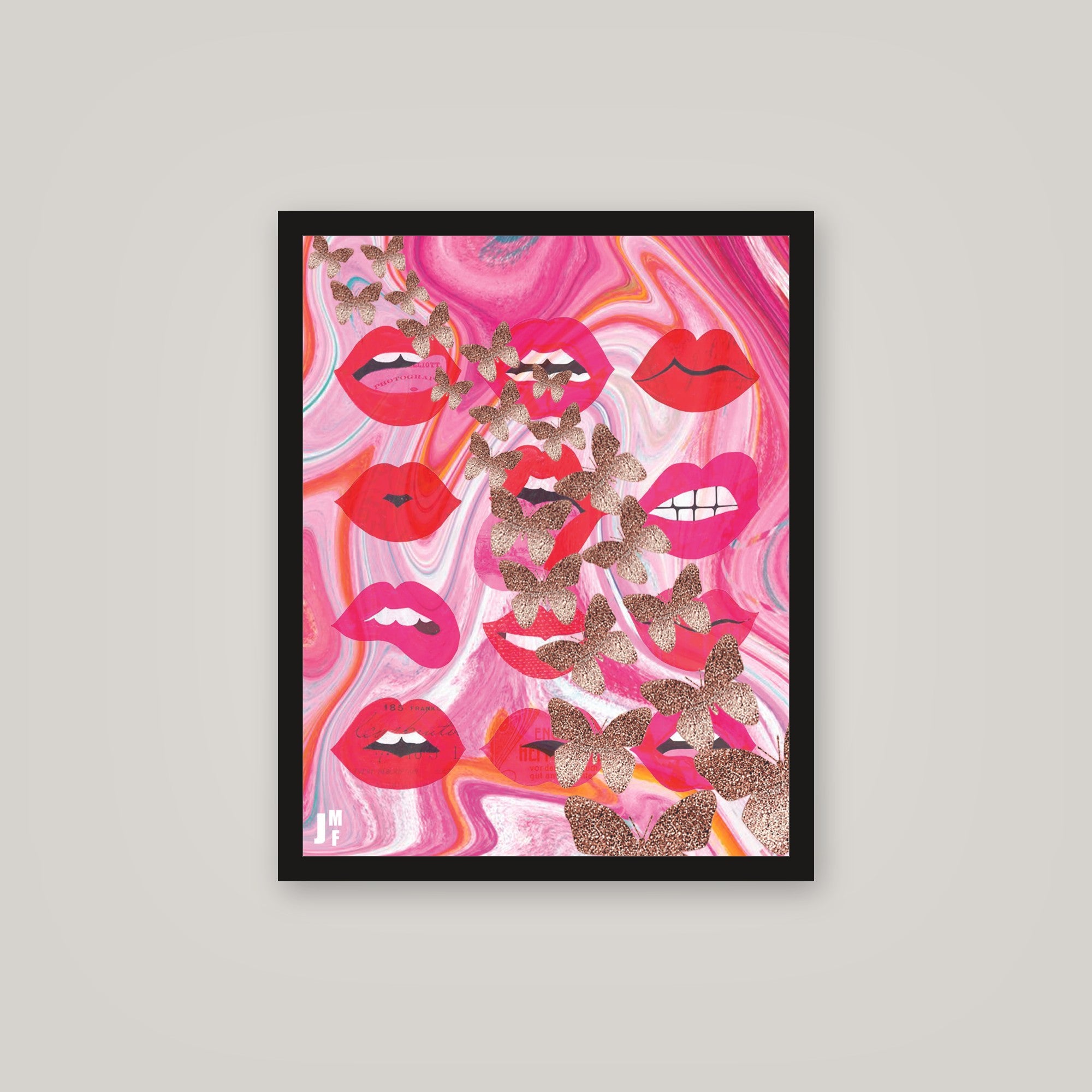 [auto-mockup] ALL THE LIPS POSTER - 16 x 20in.