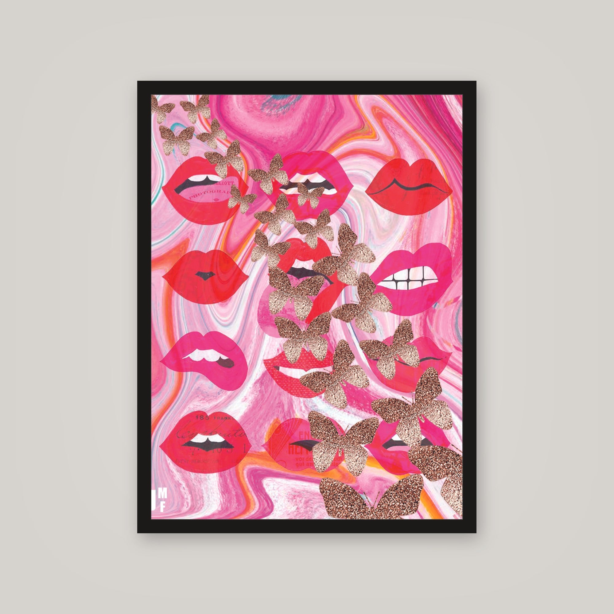 [auto-mockup] ALL THE LIPS POSTER - 18 x 24in.