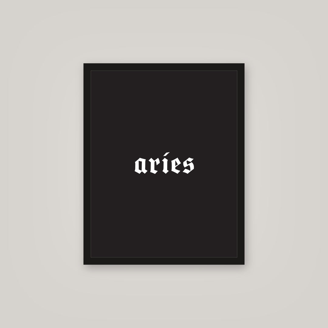 [auto-mockup] ARIES POSTER IN MULTIPLE COLORS - 16x 20in.