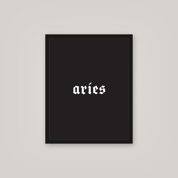 [auto-mockup] ARIES POSTER IN MULTIPLE COLORS - 16x 20in.