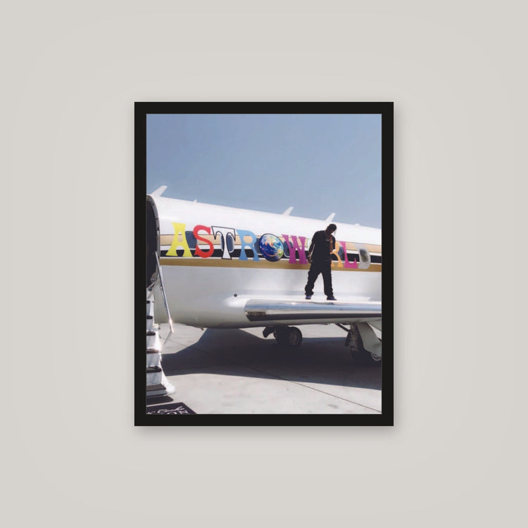 [auto-mockup] ASTRO PLANE POSTER - 16 x 20in.