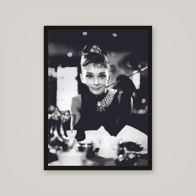 [auto-mockup] AUDREY HEPBURN POSTER - 18 x 24in.